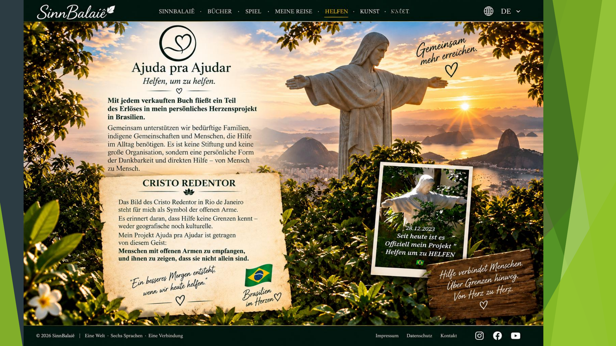 Ajuda pra Ajudar – Helfen, um zu helfen